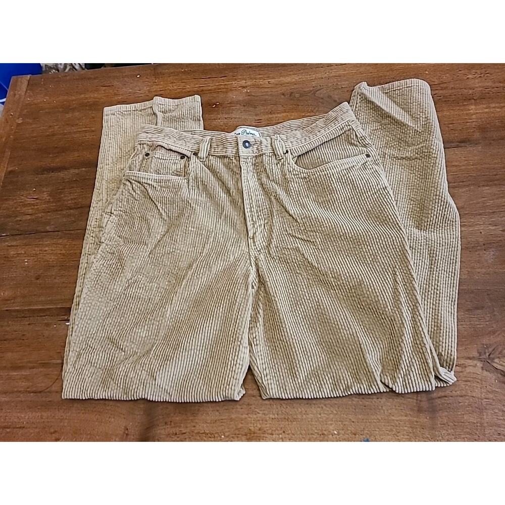 Indigo Palms Mens 36x34 Straight Leg Chino Tan Tommy Bahamas